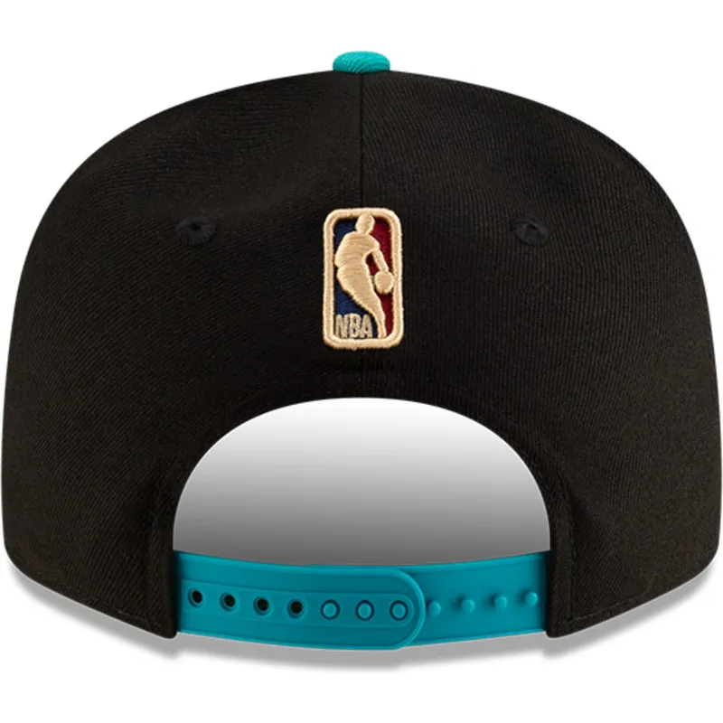 schwarze-und-grune-flache-snapback-kappe-9fifty-classic-der-memphis-grizzlies-nba-von-new-era