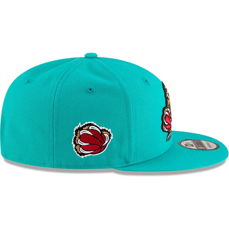 sapkak-lapos-zold-snapback-9fifty-classic-memphis-grizzlies-nba-new-era