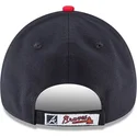 new-era-curved-brim-9forty-the-league-atlanta-braves-mlb-marineadjustable-cap-blau-und-rot