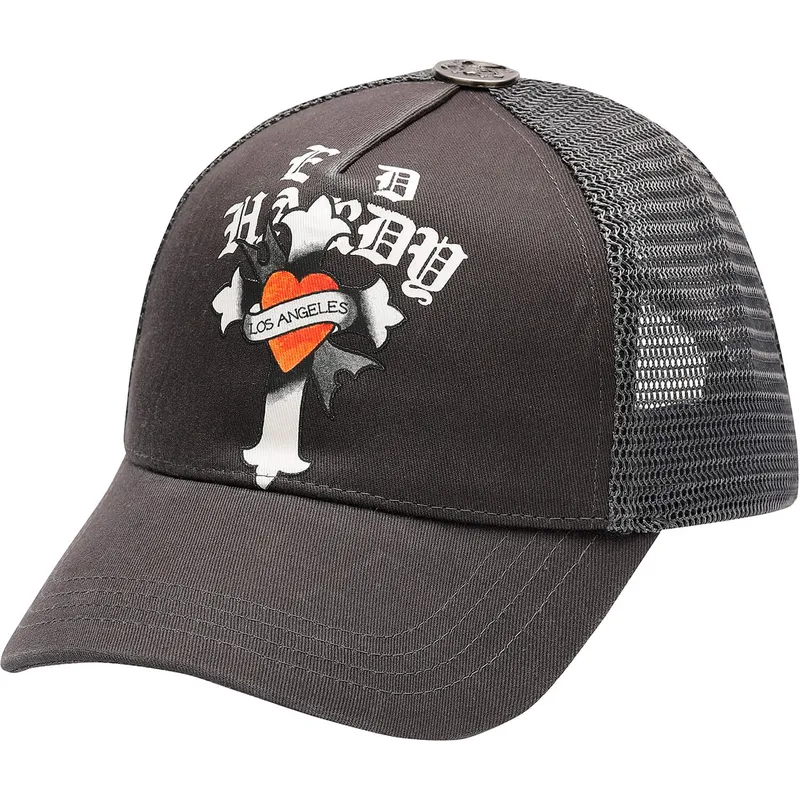 cap-ivelt-cheren-snapbek-ed-hardy