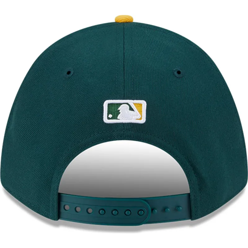 cap-ivelt-zelen-snapbek-9forty-m-crown-player-replica-oakland-athletics-mlb-new-era