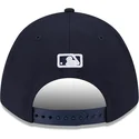 marineblaue-gebogene-snapback-kappe-9forty-m-crown-player-replica-der-detroit-tigers-mlb-von-new-era