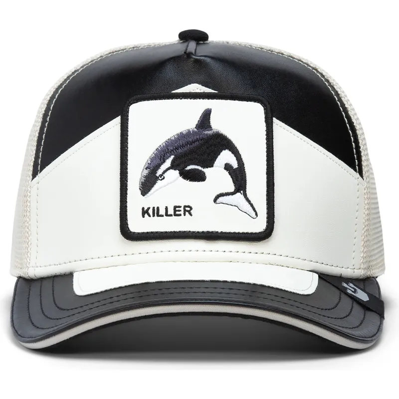 trucker-cap-schwarz-und-weiss-orca-moto-lamba-killer-the-farm-von-goorin-bros