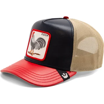 Sapkák ívelt sötétkék snapback Shleather Cock The Farm...