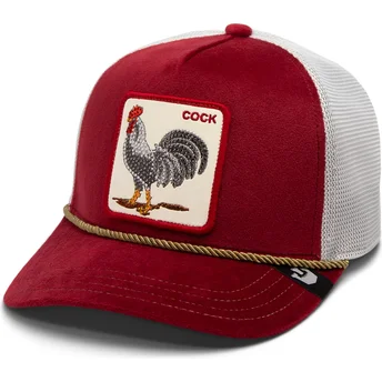 Sapkák ívelt piros snapback Cock Garnet Rooster The Farm Jewel Tones The Farm Goorin Bros.