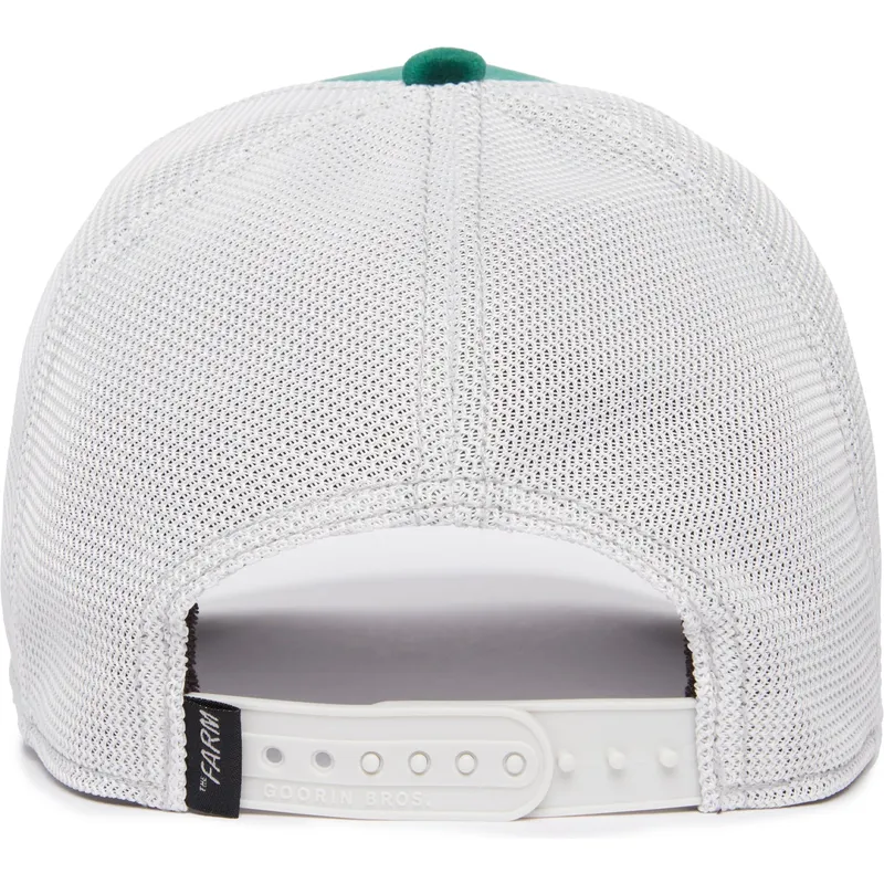 trucker-cap-grun-und-weiss-kuh-cash-emerald-cow-the-farm-jewel-tones-von-goorin-bros