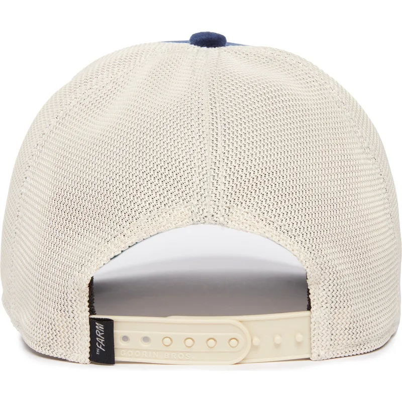 sapkak-ivelt-kek-snapback-sapphire-goat-the-farm-jewel-tones-the-farm-goorin-bros