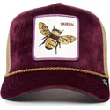 sapkak-ivelt-lila-snapback-amethyst-queen-the-farm-jewel-tones-the-farm-goorin-bros