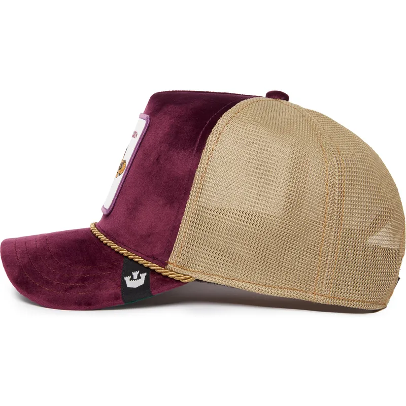 sapkak-ivelt-lila-snapback-amethyst-queen-the-farm-jewel-tones-the-farm-goorin-bros