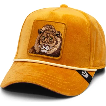 sapkak-ivelt-sarga-snapback-lion-royalty-the-farm-goorin-bros