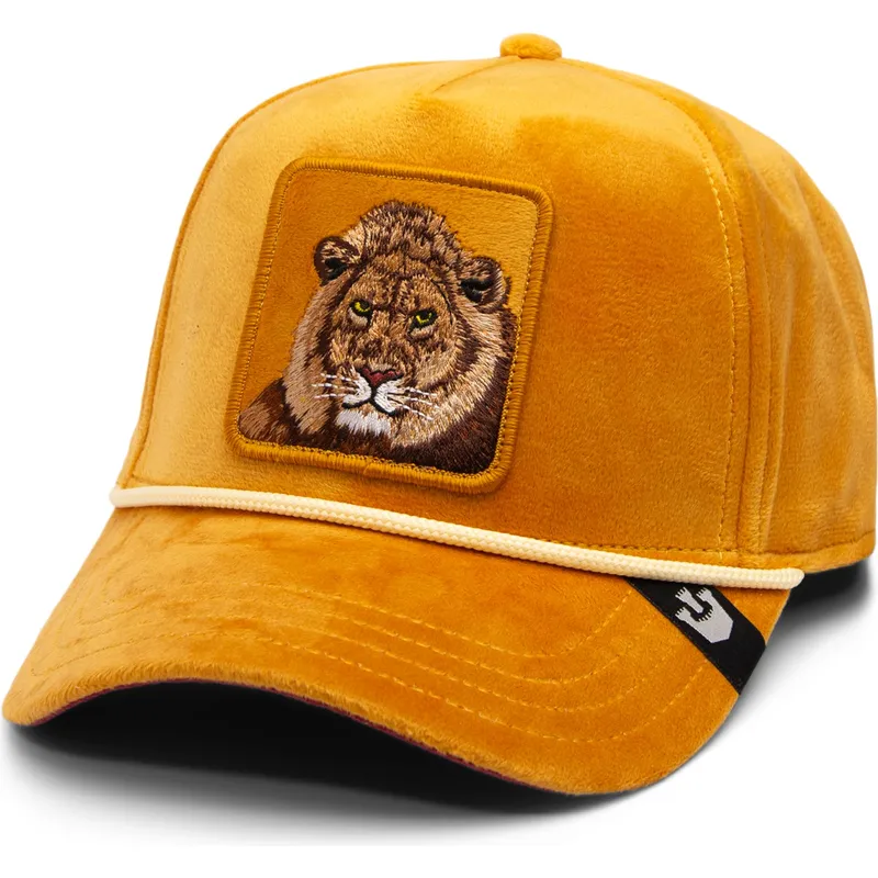 sapkak-ivelt-sarga-snapback-lion-royalty-the-farm-goorin-bros sapkak-ivelt-sarga-snapback-lion-royalty-the-farm-goorin-bros