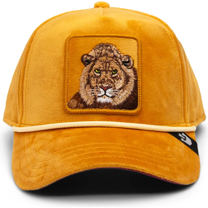 sapkak-ivelt-sarga-snapback-lion-royalty-the-farm-goorin-bros sapkak-ivelt-sarga-snapback-lion-royalty-the-farm-goorin-bros