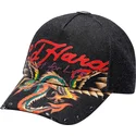 sapkak-ivelt-fekete-allithato-art-for-life-acid-wash-ed-hardy