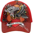 sapkak-ivelt-piros-snapback-brave-hearts-ed-hardy