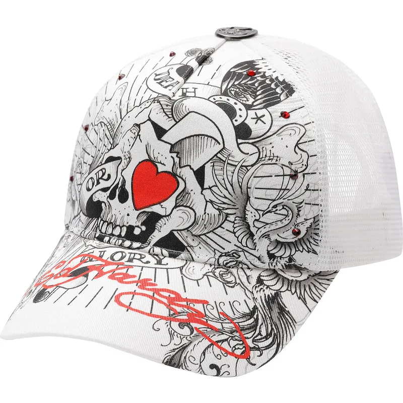 sapkak-ivelt-feher-snapback-death-or-glory-ed-hardy