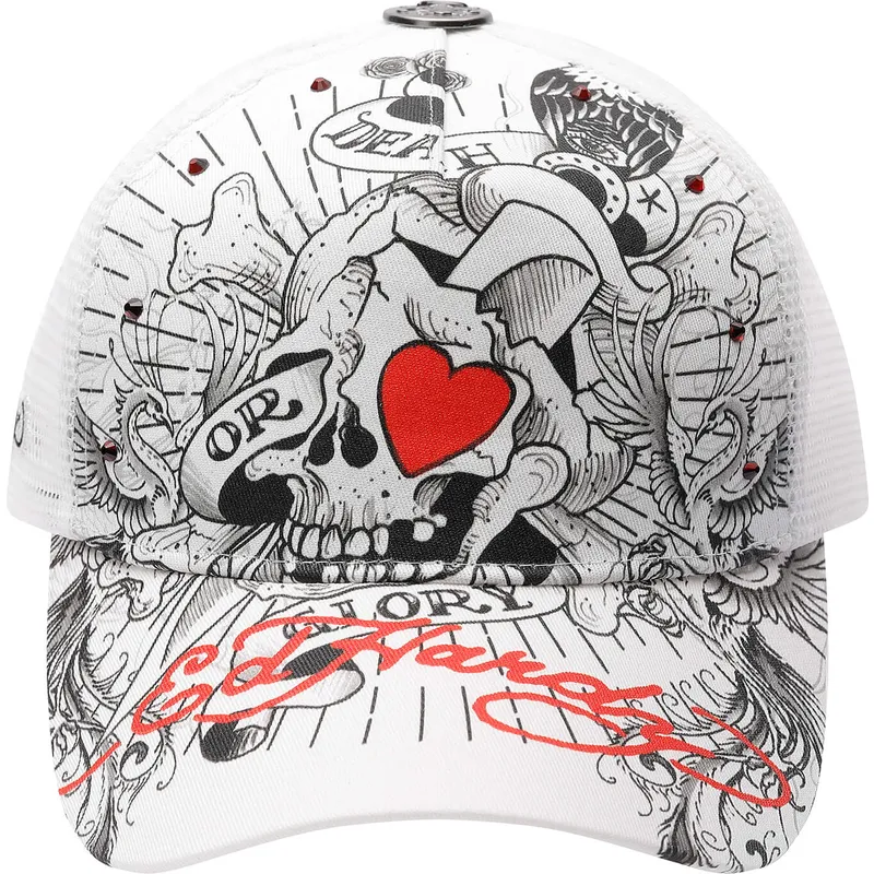 sapkak-ivelt-feher-snapback-death-or-glory-ed-hardy