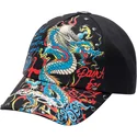 sapkak-ivelt-fekete-allithato-blue-ed-hardy