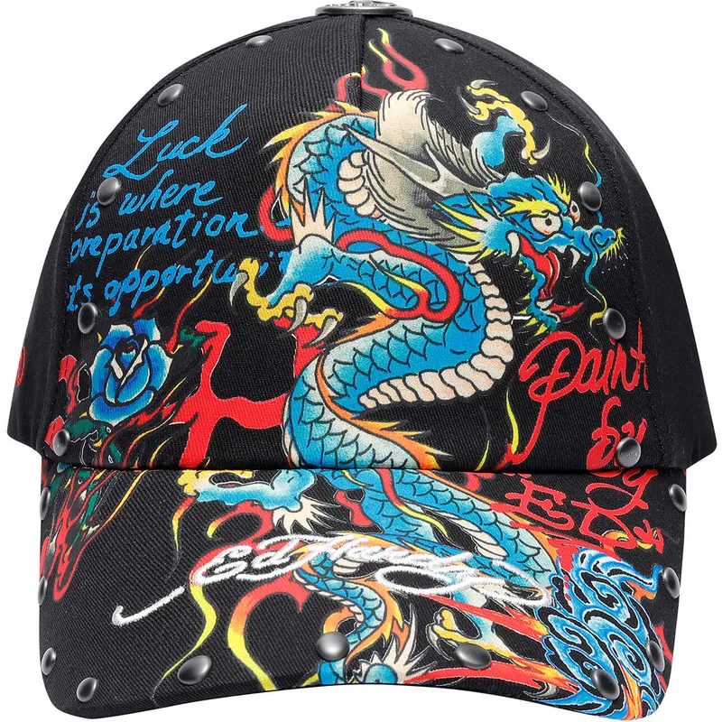 sapkak-ivelt-fekete-allithato-blue-ed-hardy
