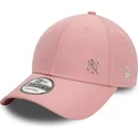 verstellbare-rosa-9forty-flawless-kappe-der-new-york-yankees-mlb-von-new-era