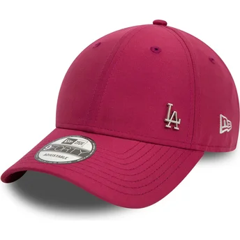 Röd justerbar böjd keps 9FORTY Flawless Los Angeles Dodgers MLB från New Era