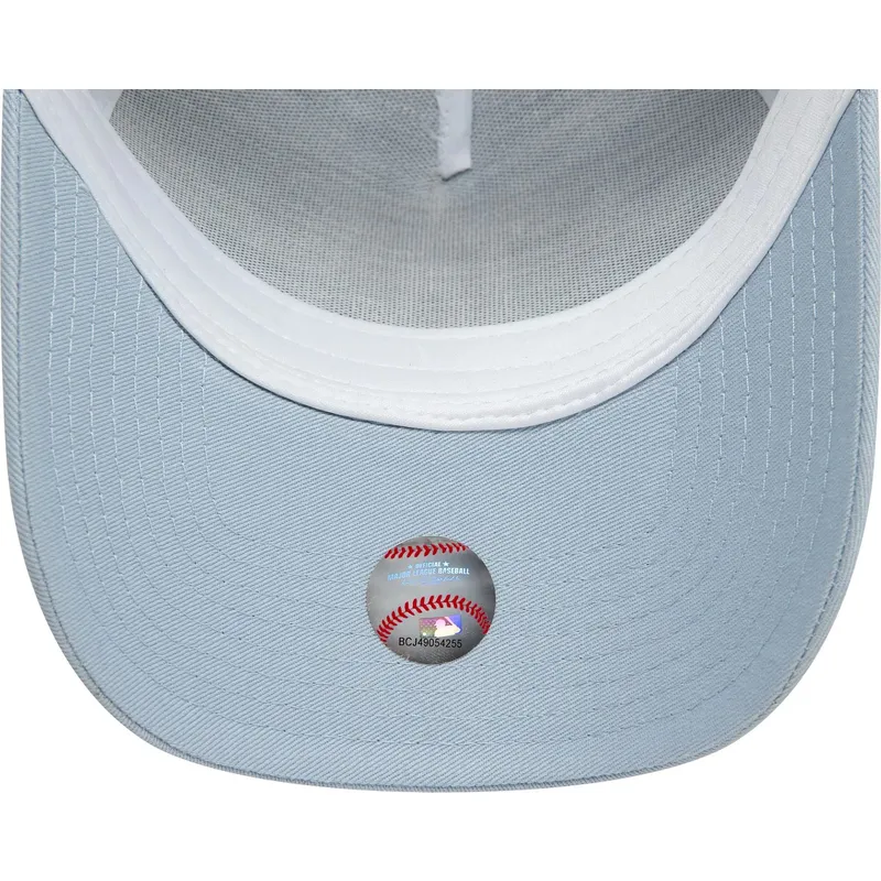 9forty-a-frame-league-essential-los-angeles-dodgers-mlb-trucker-cap-in-hellblau-von-new-era