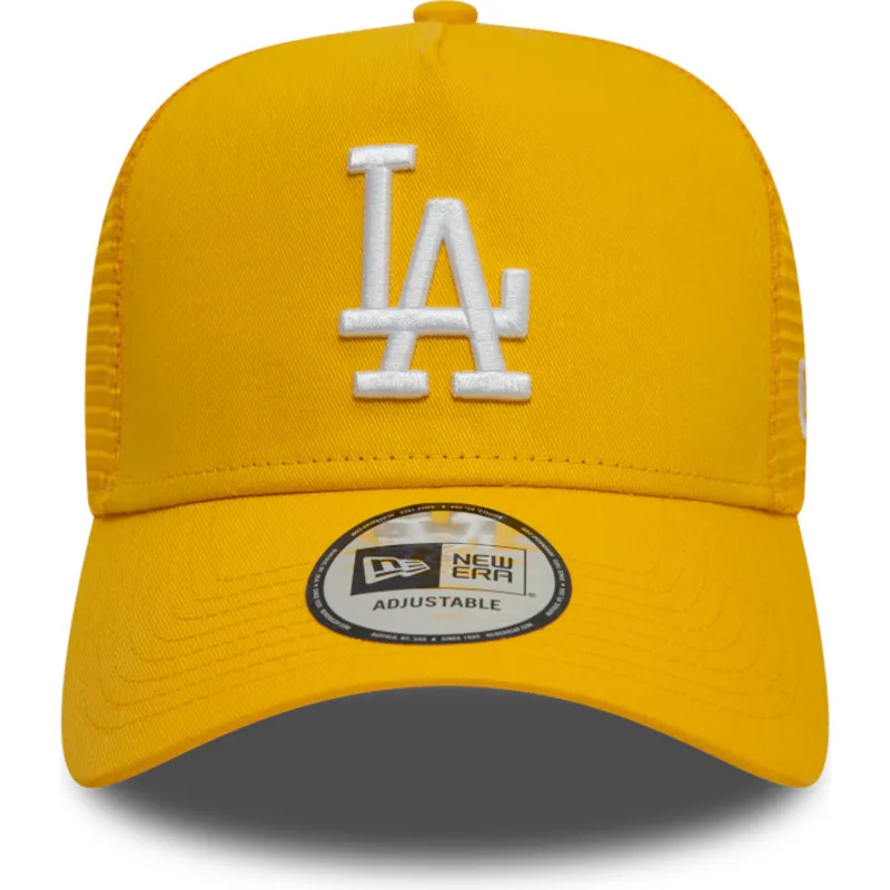 sapkak-ivelt-sarga-snapback-9forty-a-frame-league-essential-los-angeles-dodgers-mlb-new-era