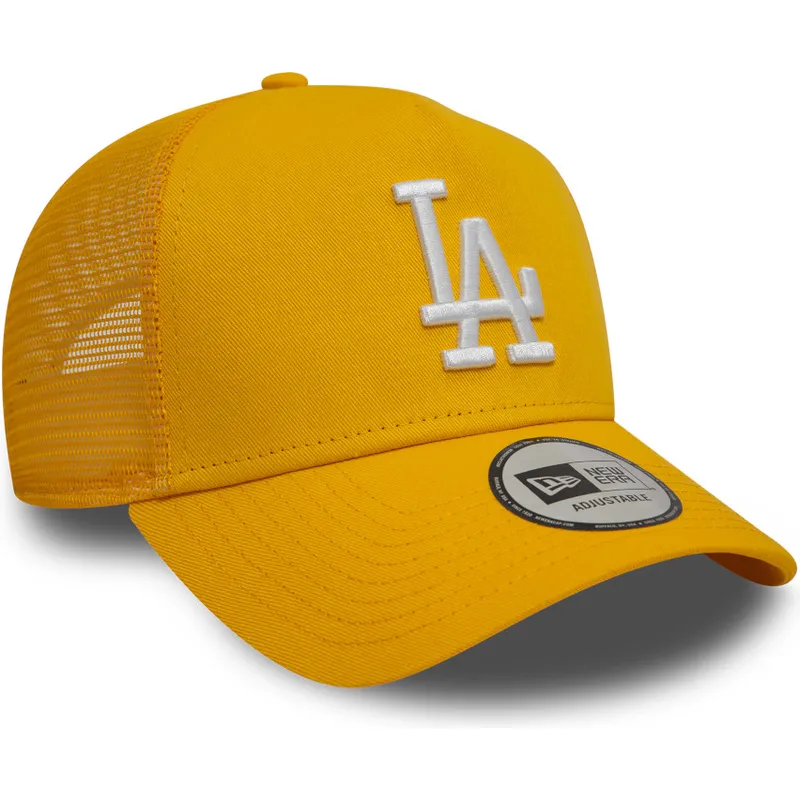 sapkak-ivelt-sarga-snapback-9forty-a-frame-league-essential-los-angeles-dodgers-mlb-new-era