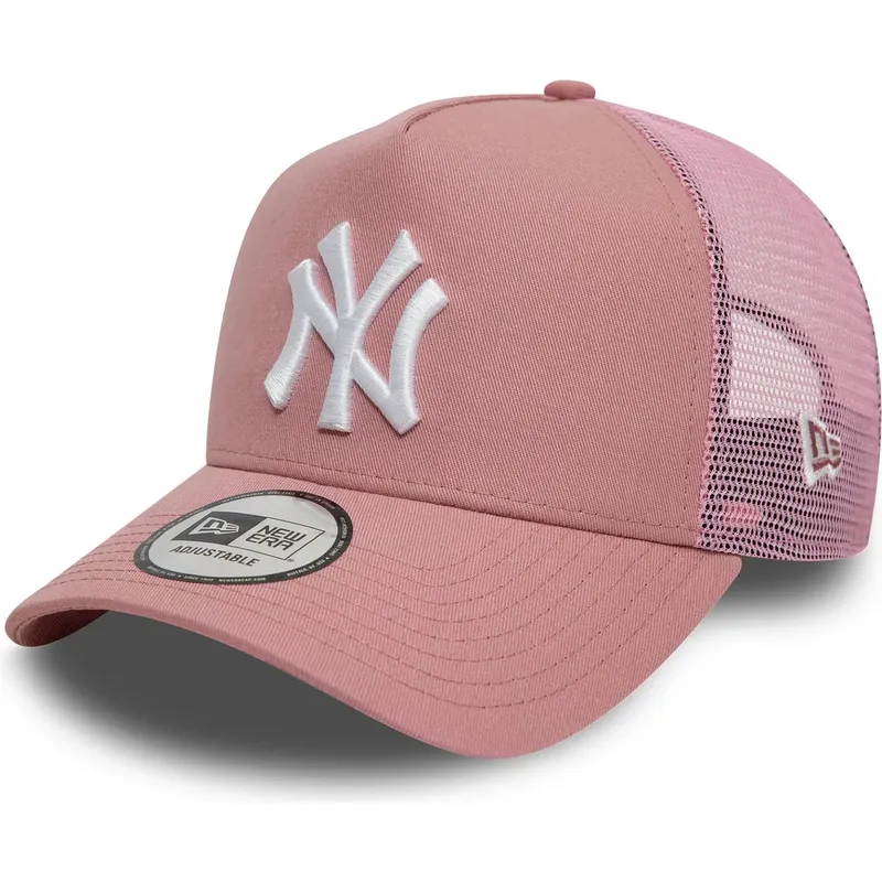 sapkak-ivelt-rozsaszin-snapback-9forty-a-frame-league-essential-new-york-yankees-mlb-new-era
