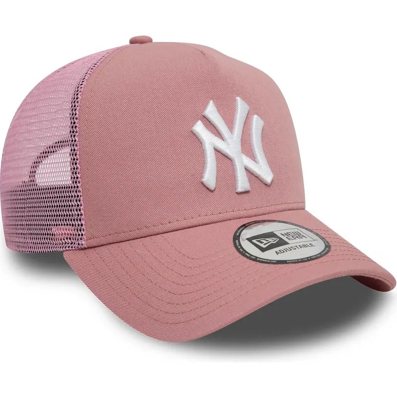 sapkak-ivelt-rozsaszin-snapback-9forty-a-frame-league-essential-new-york-yankees-mlb-new-era
