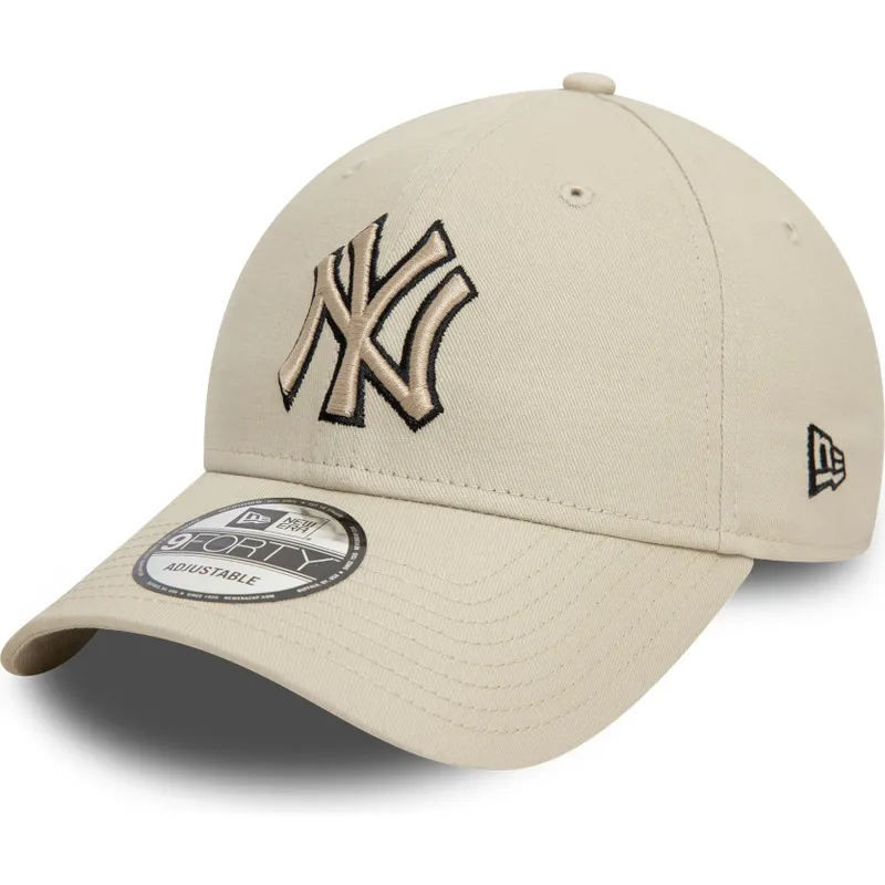 cap-ivelt-bezhov-reguliruema-lenta-negro-9forty-team-outline-new-york-yankees-mlb-new-era