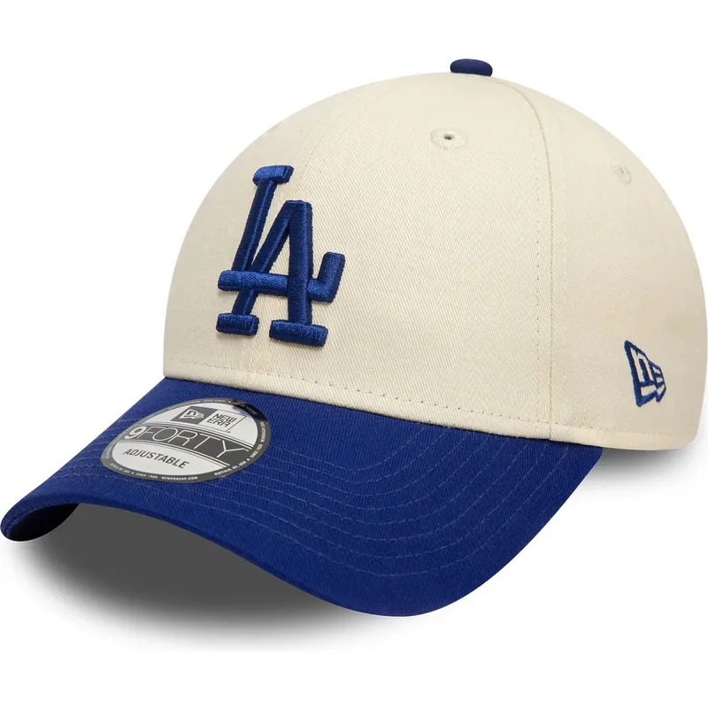 sapkak-ivelt-bezs-allithato-9forty-colour-block-los-angeles-dodgers-mlb-new-era