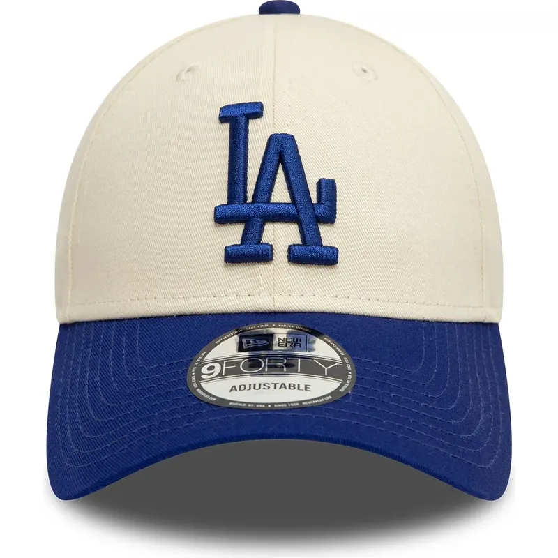 sapkak-ivelt-bezs-allithato-9forty-colour-block-los-angeles-dodgers-mlb-new-era