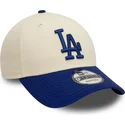 sapkak-ivelt-bezs-allithato-9forty-colour-block-los-angeles-dodgers-mlb-new-era