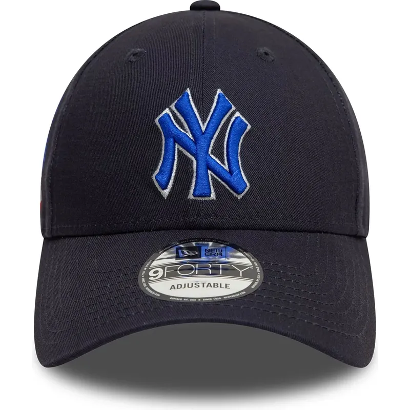 marineblaue-verstellbare-curved-cap-mit-blauem-logo-9forty-side-patch-der-new-york-yankees-mlb-von-new-era