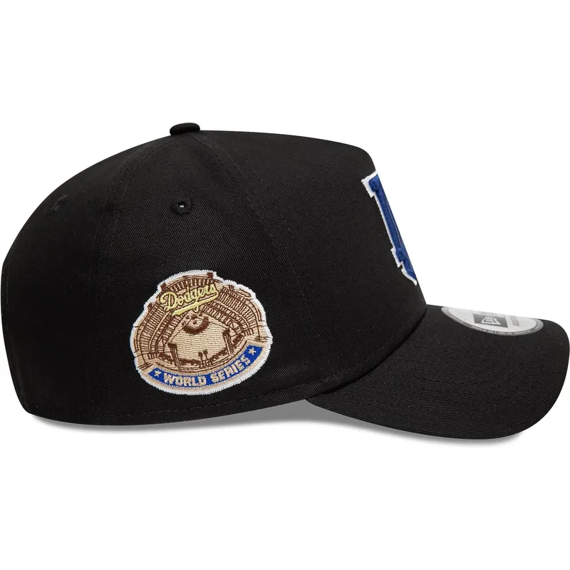 sapkak-ivelt-fekete-snapback-9forty-a-frame-world-series-patch-los-angeles-dodgers-mlb-new-era
