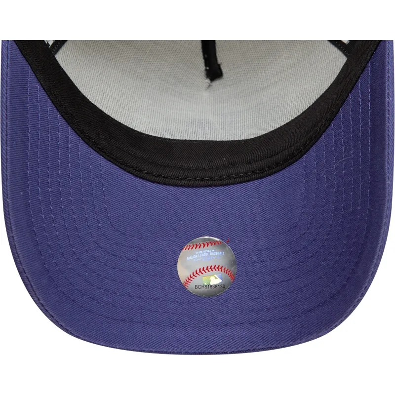sapkak-ivelt-lila-snapback-9forty-a-frame-world-series-patch-los-angeles-dodgers-mlb-new-era