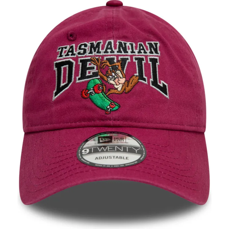 sapkak-ivelt-piros-allithato-9twenty-washed-tasmania-looney-tunes-new-era