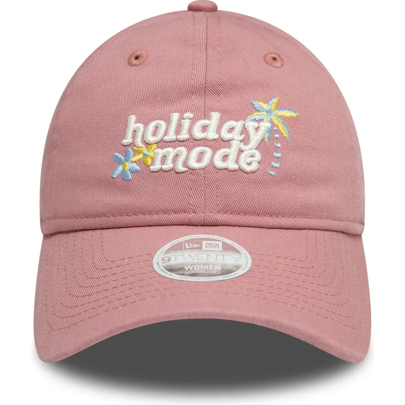sapkak-ivelt-rozsaszin-allithato-9twenty-holiday-mode-new-era