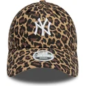 sapkak-ivelt-leopardmintas-allithato-9forty-new-york-yankees-mlb-new-era