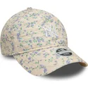 sapkak-ivelt-bezs-allithato-9twenty-floral-quilt-new-york-yankees-mlb-new-era