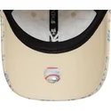 sapkak-ivelt-bezs-allithato-9twenty-floral-quilt-new-york-yankees-mlb-new-era