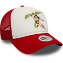 weisse-und-rote-trucker-kappe-fur-jungen-9forty-a-frame-wonder-woman-dc-comics-von-new-era