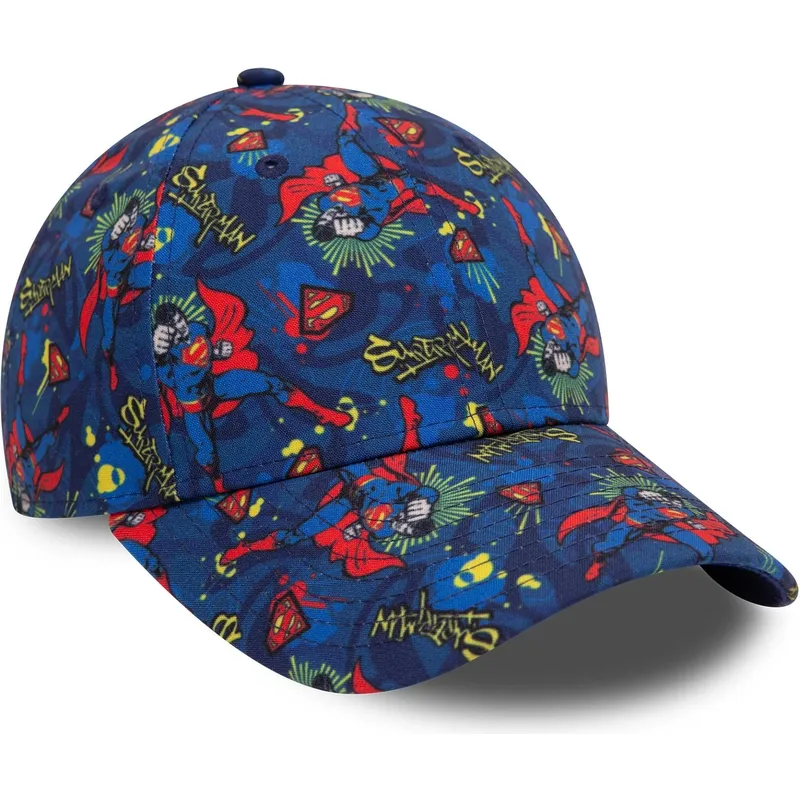 sapkak-ivelt-sotetkek-allithato-gyereknek-9forty-all-over-print-superman-dc-comics-new-era