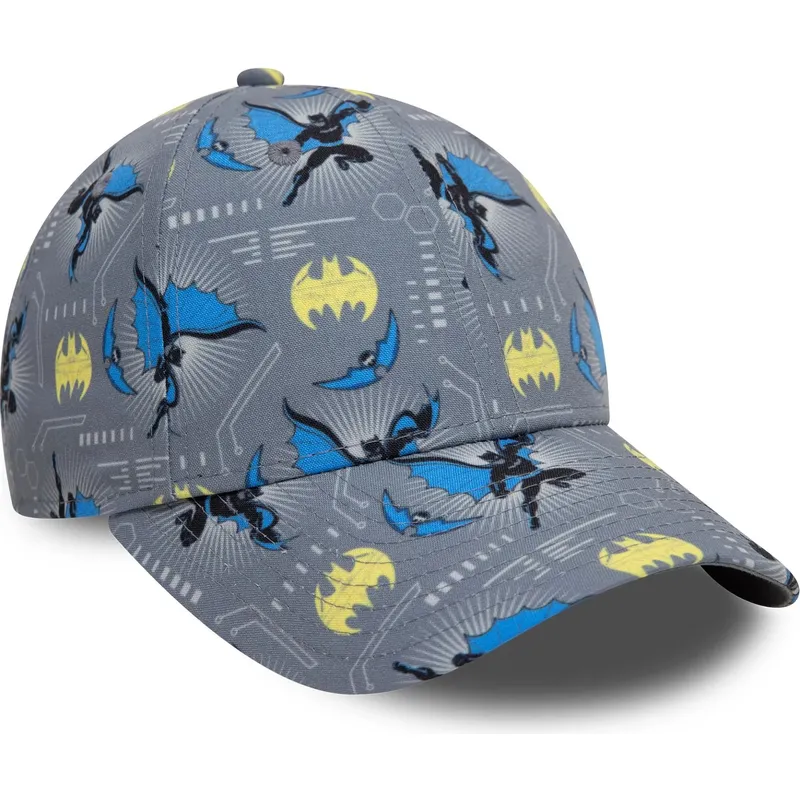 cap-ivelt-siv-reguliruema-lenta-gyereknek-9forty-all-over-print-batman-dc-comics-new-era