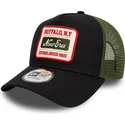 svart-och-gron-truckerkeps-9forty-a-frame-patch-fran-new-era