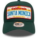sapkak-ivelt-zold-snapback-9forty-a-frame-license-plate-santa-monica-ciudades-y-playas-new-era