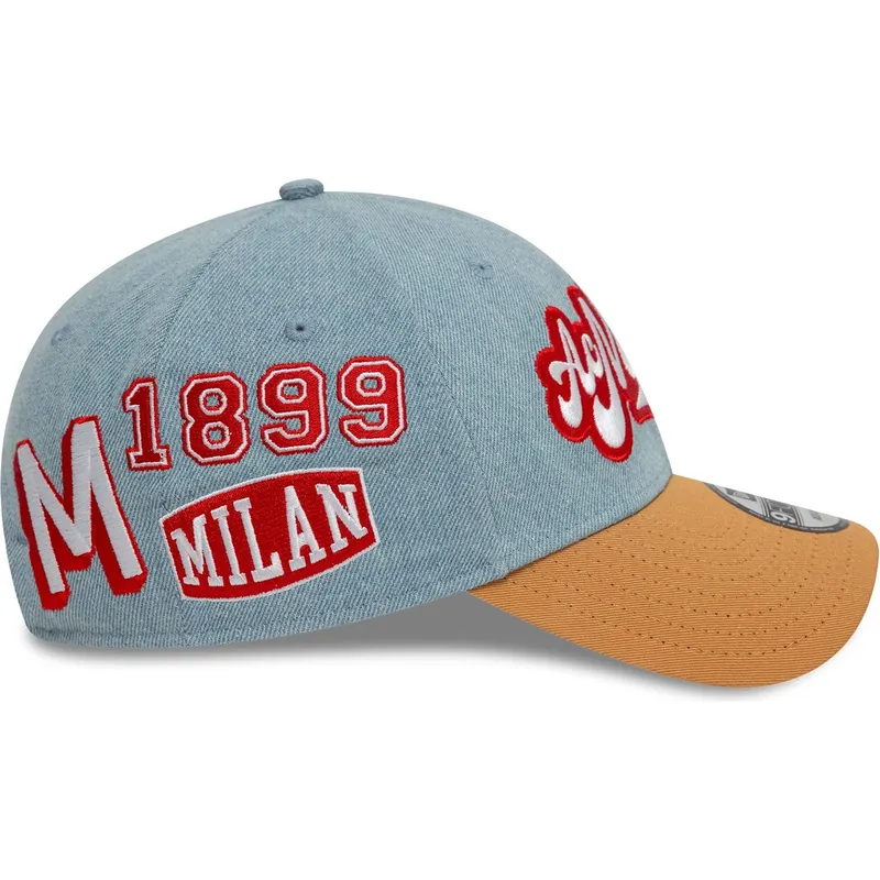 sapkak-ivelt-tobbszinu-allithato-9forty-denim-ac-milan-serie-a-new-era
