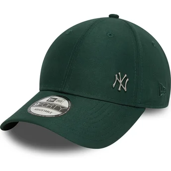 Grön justerbar 9FORTY Flawless böjd keps New York Yankees MLB från New Era