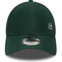 new-era-curved-brim-9forty-flawless-new-york-yankees-mlb-green-adjustable-cap