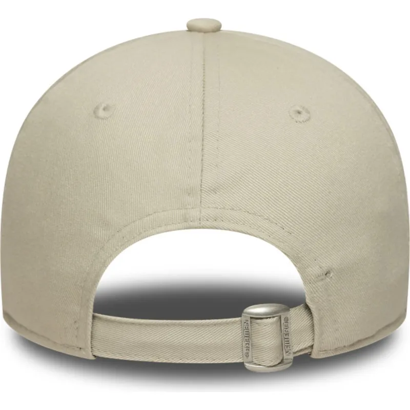 bojd-beige-justerbar-keps-9twenty-mini-logo-fran-new-york-yankees-mlb-av-new-era